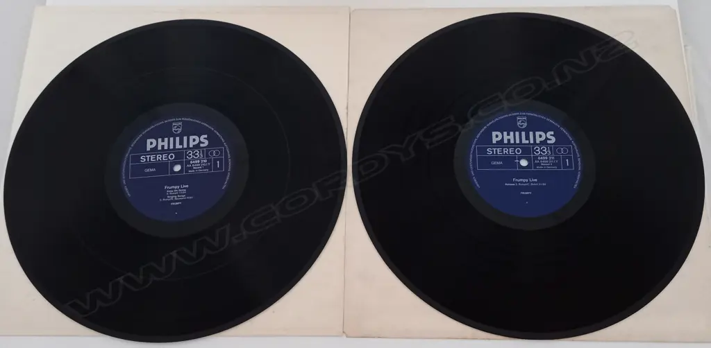 Frumpy, Live, (Double Album) Image 1++